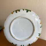 Caldas ceramic Portugal large plate lobster relief decoration