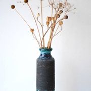 Mid-century modern Scandinavian pottery vases from Tilgmans, Sweden, set of 2