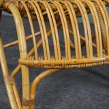 Rattan armchair Belse 8, Rohé Noordwolde, 1950