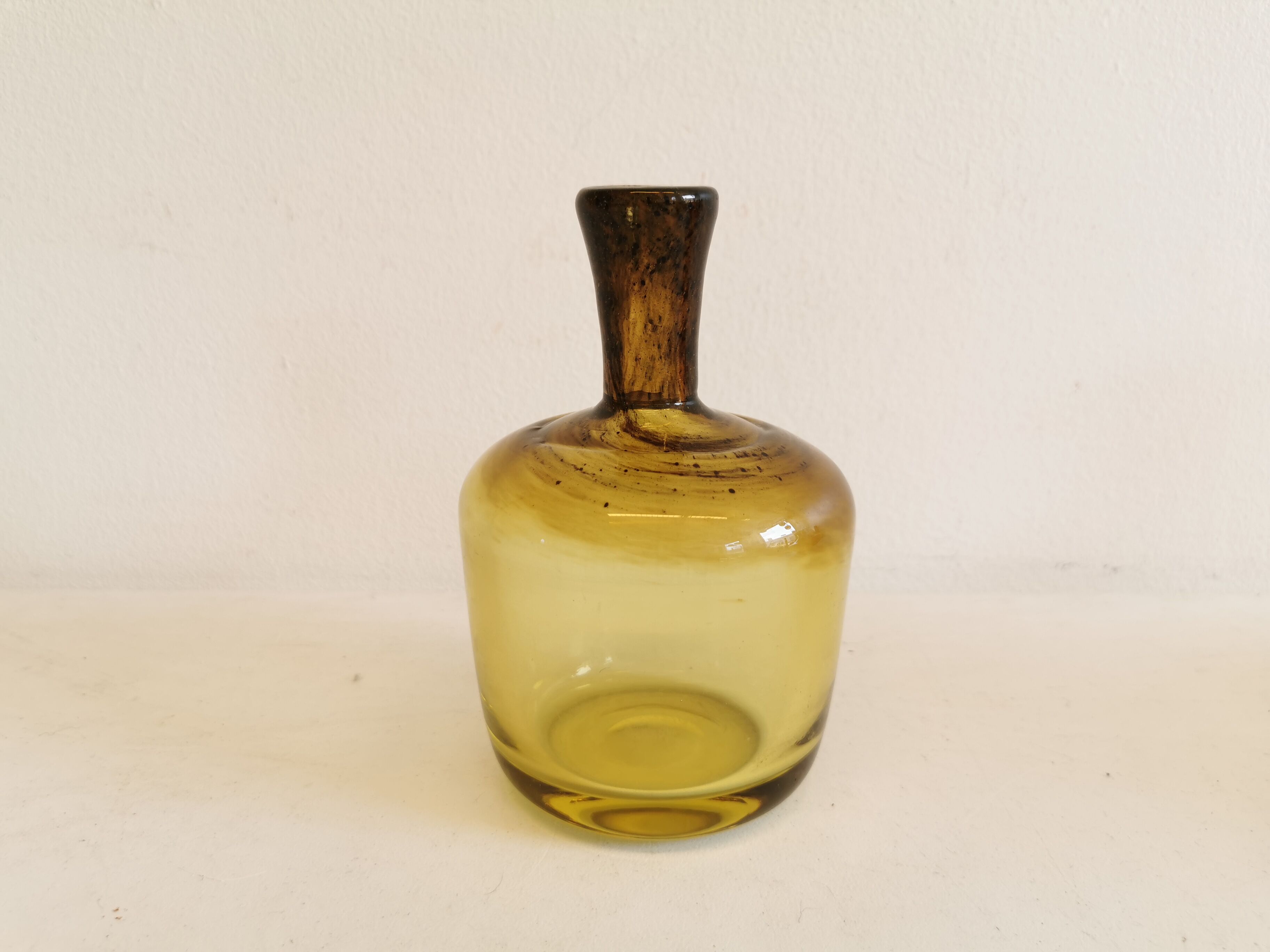 Vase designed by Gunner Ander, for Lindshammer glassworks, Sweden 1960