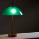 Oak Table Lamp model no. 1103 by Luxus