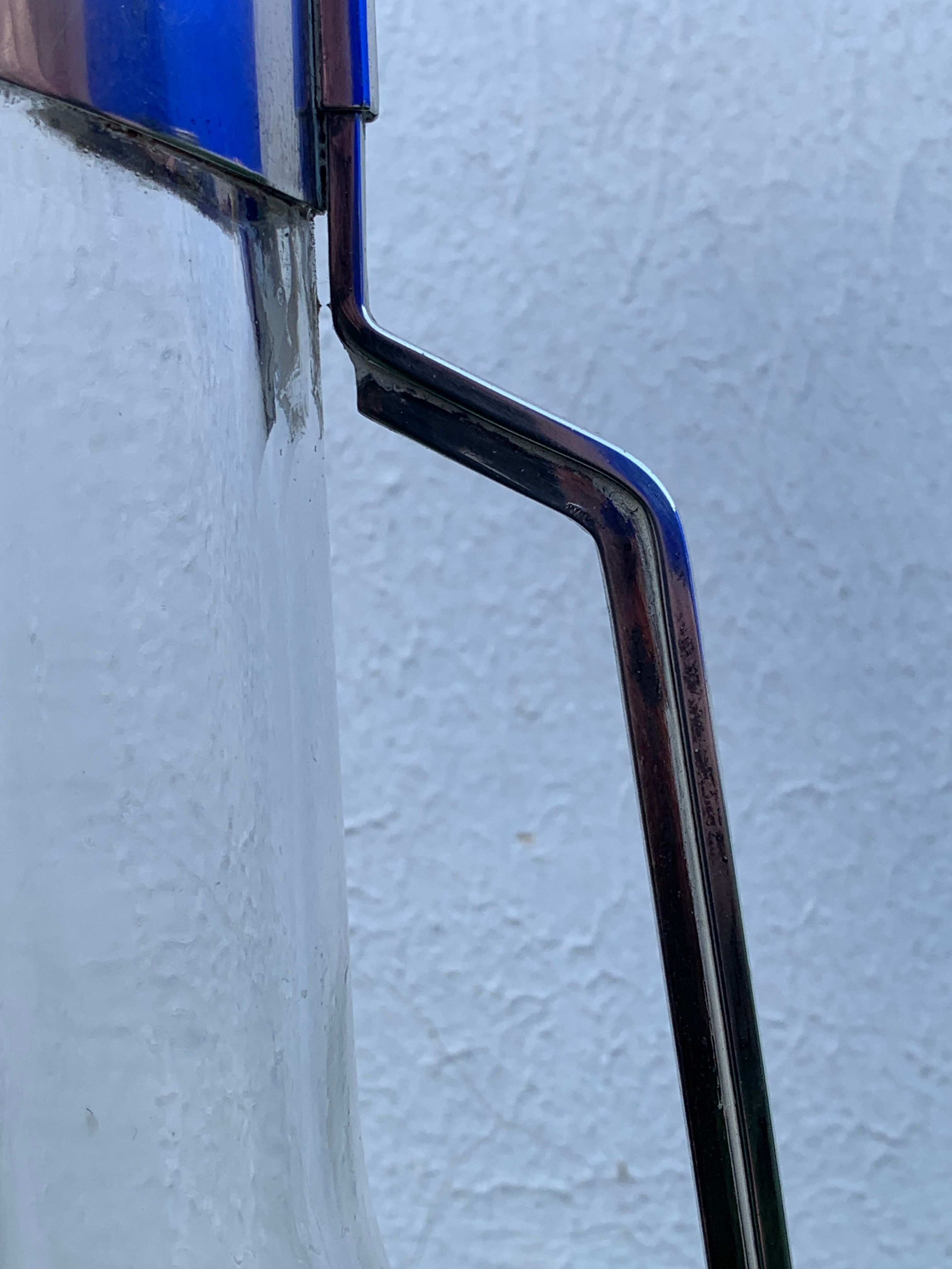 Oil and vinegar, stainless steel, Italian industrial design Achille Castiglioni, Alessi, 1984