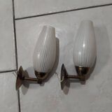 Pair of vintage wall lights