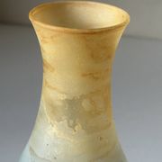 Acidulated art glass vase signed Galiano vintage 80s