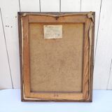 Oil on canvas still life Wild Flowers Géofournier