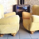 Armchairs Czehoslovakia, 1960s, Set of 2