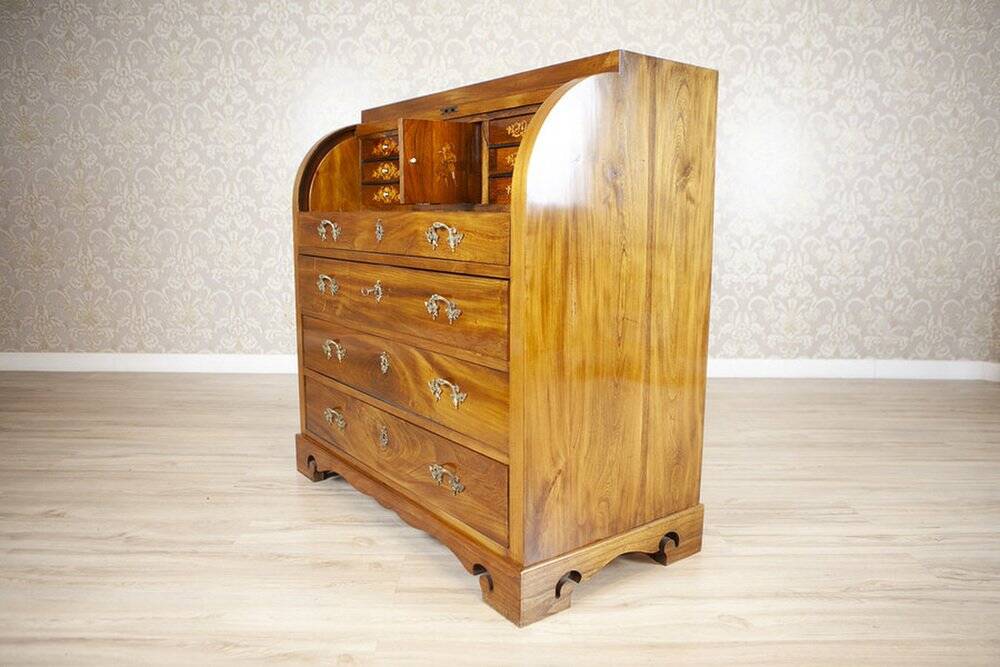 Antique Elm Secretary, 1840