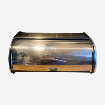 Stainless steel bread box