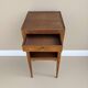 Table de chevet vintage en chêne – circa 1950