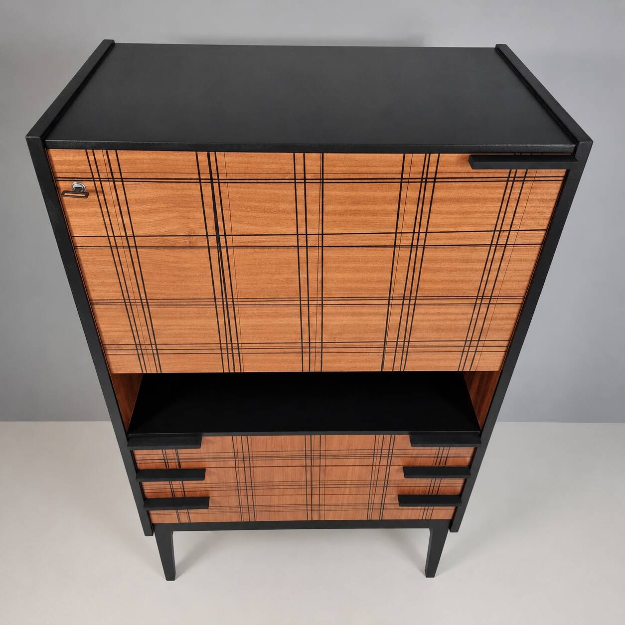 Vintage Cabinet in Beech, 1970s