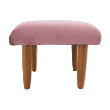 Tabouret danois en teck des années 1960