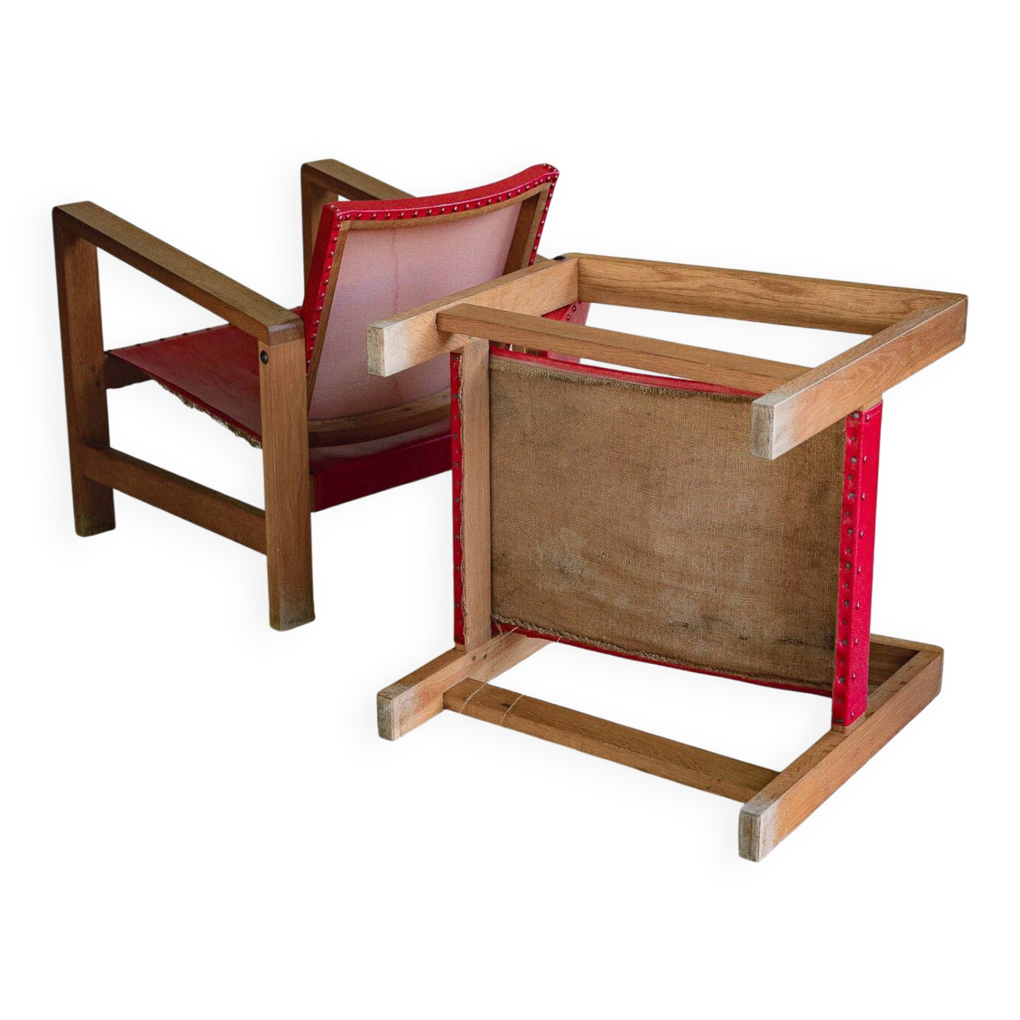 "Safari" armchair pair