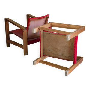 paire de fauteuils ''safari