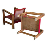 "Safari" armchair pair