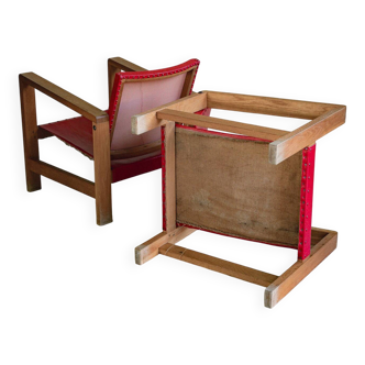 "Safari" armchair pair