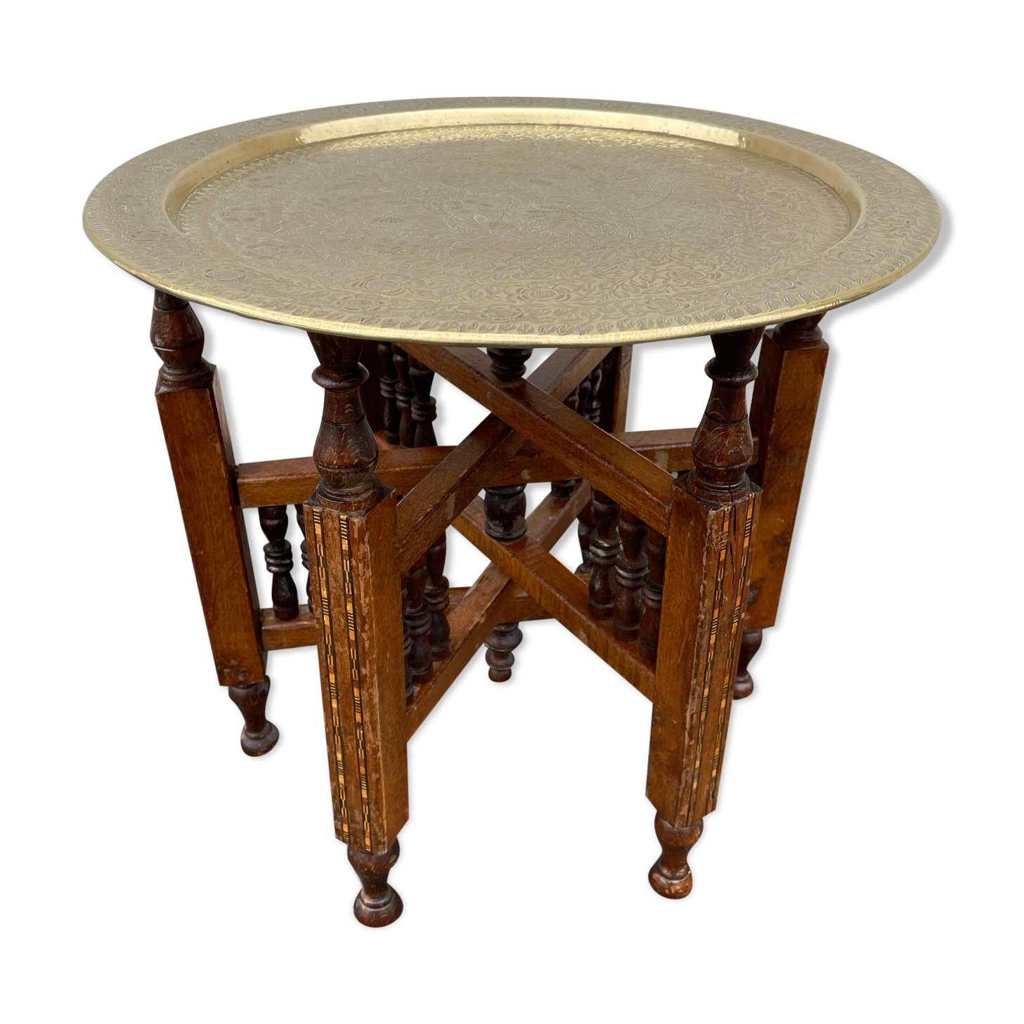 Moroccan tea table h35 x d38