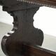 Authentic Italian dining table from the 16th century made of walnut