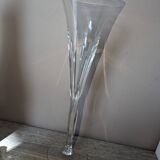 Ceska champagne flute "Danielle" fine crystal 10.25" bohemian crystal