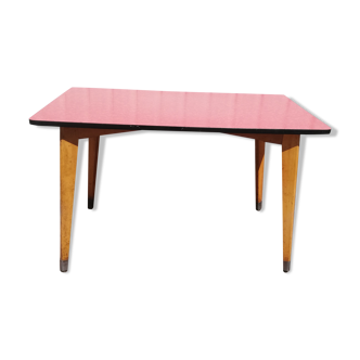 Table 50s red formica