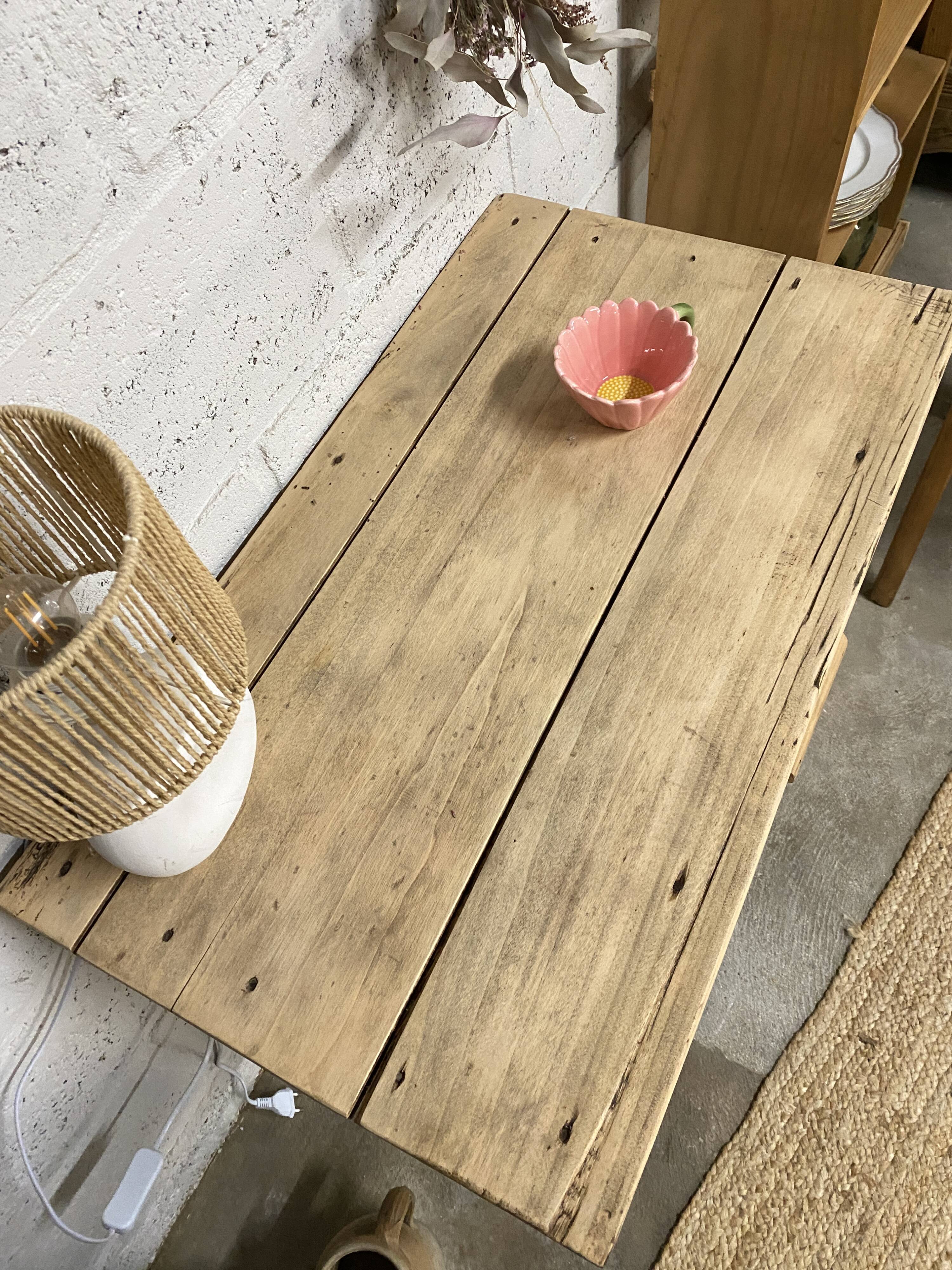 Small renovated farmhouse table or desk.