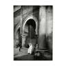 Large original photographic print Meknes wears Bab el Mansour
