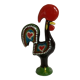 Cast iron rooster letter rack