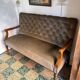 Banquette en velours