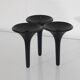 Scandinavian cast iron candle holder by Christer Holmgren