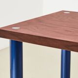 Prototype Small Donau Dining Table by Ettore Sottsass for Leitner 1986