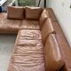 Montino Habitat Vintage Leather 5-Seater Sofa