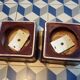 Pair of ceramic wall lights 1970 Pan Leuchten