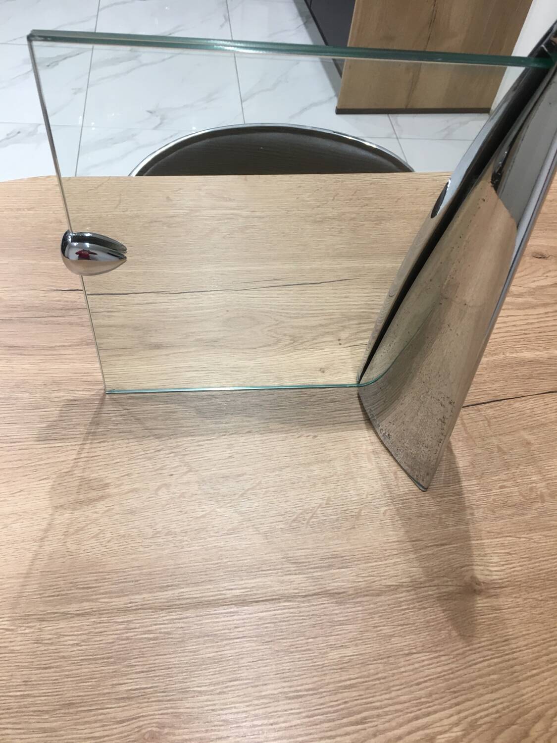 Shark by Starck chrome photo frame