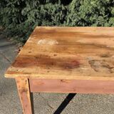 Vintage pine farm table