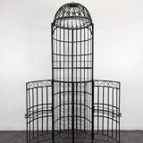 Wrought iron bar kiosk