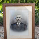 Framed portrait of a man