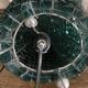 Lampe en verre empilé, esprit Murano, années 60-70