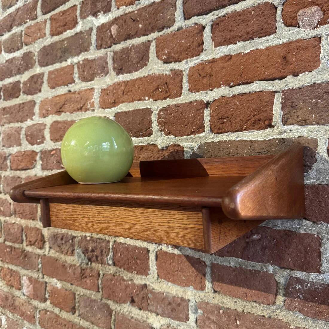 Teak shelf with drawer, Denmark 1960