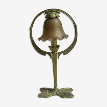 Art nouveau style lamp