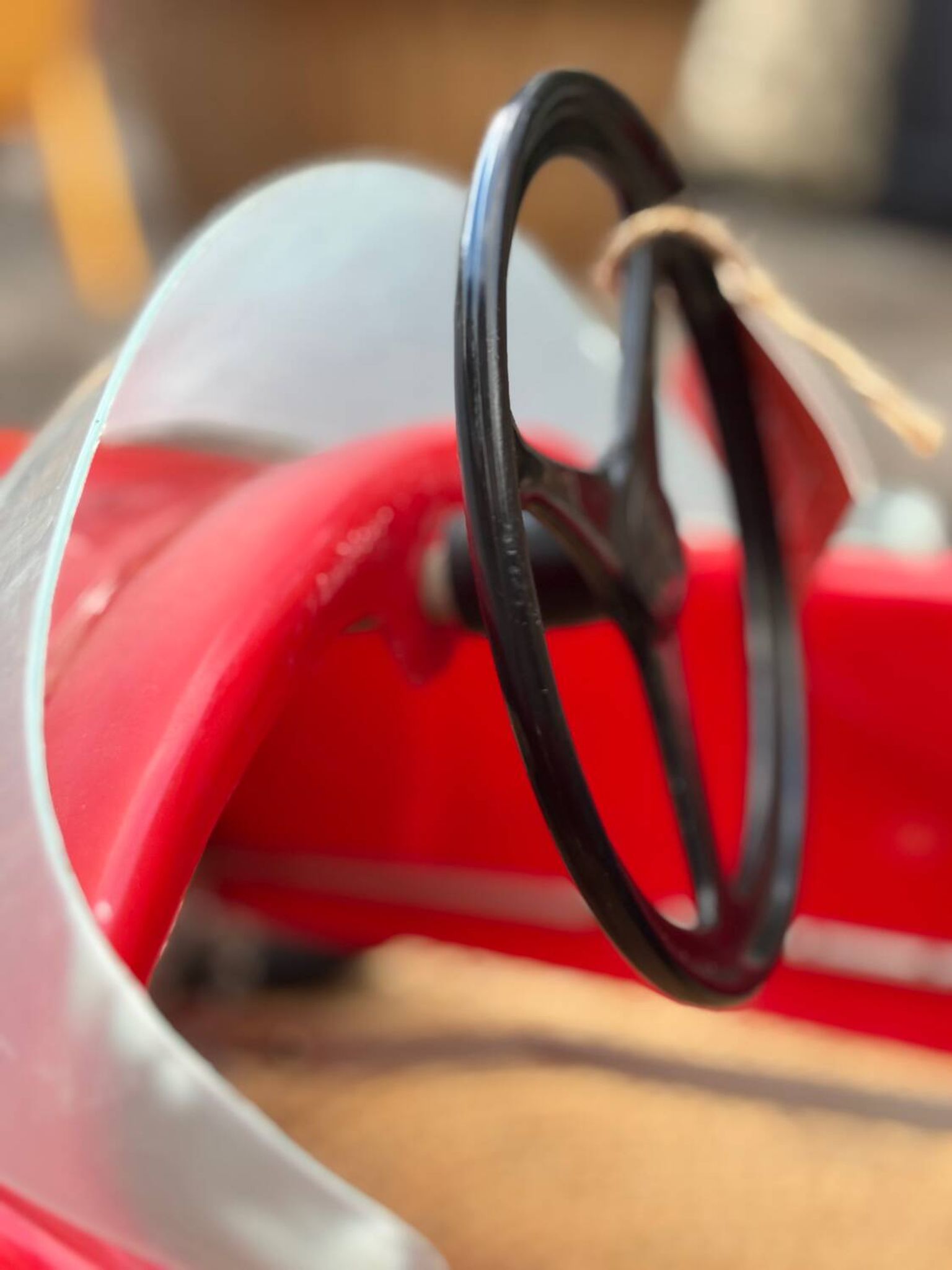 Vintage pedal car