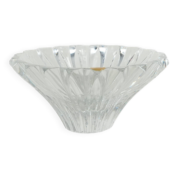 Bol en verre, design finlandais, années 1970, fabriqué par Riihimäen Lasi