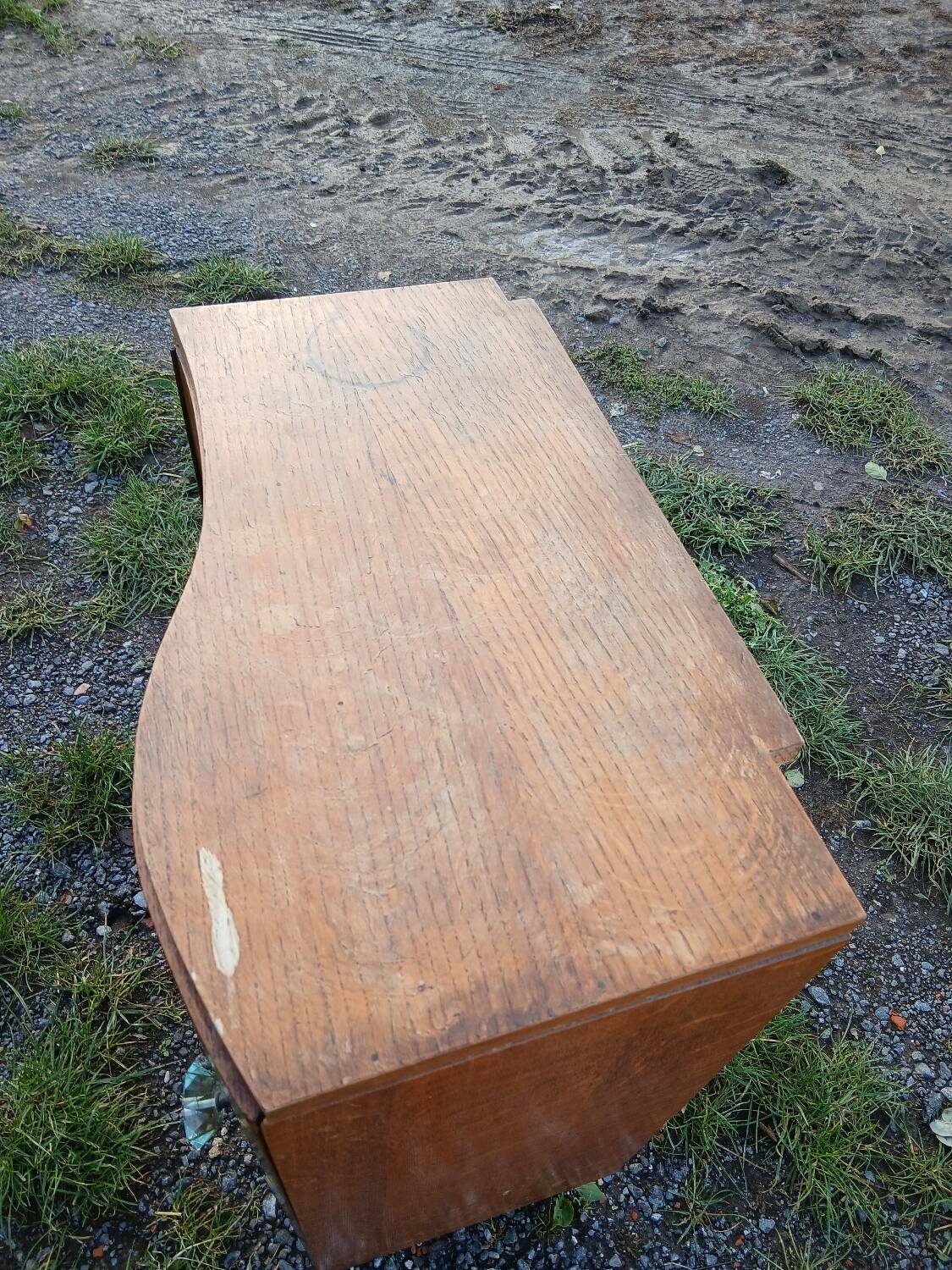 Antique bedside table