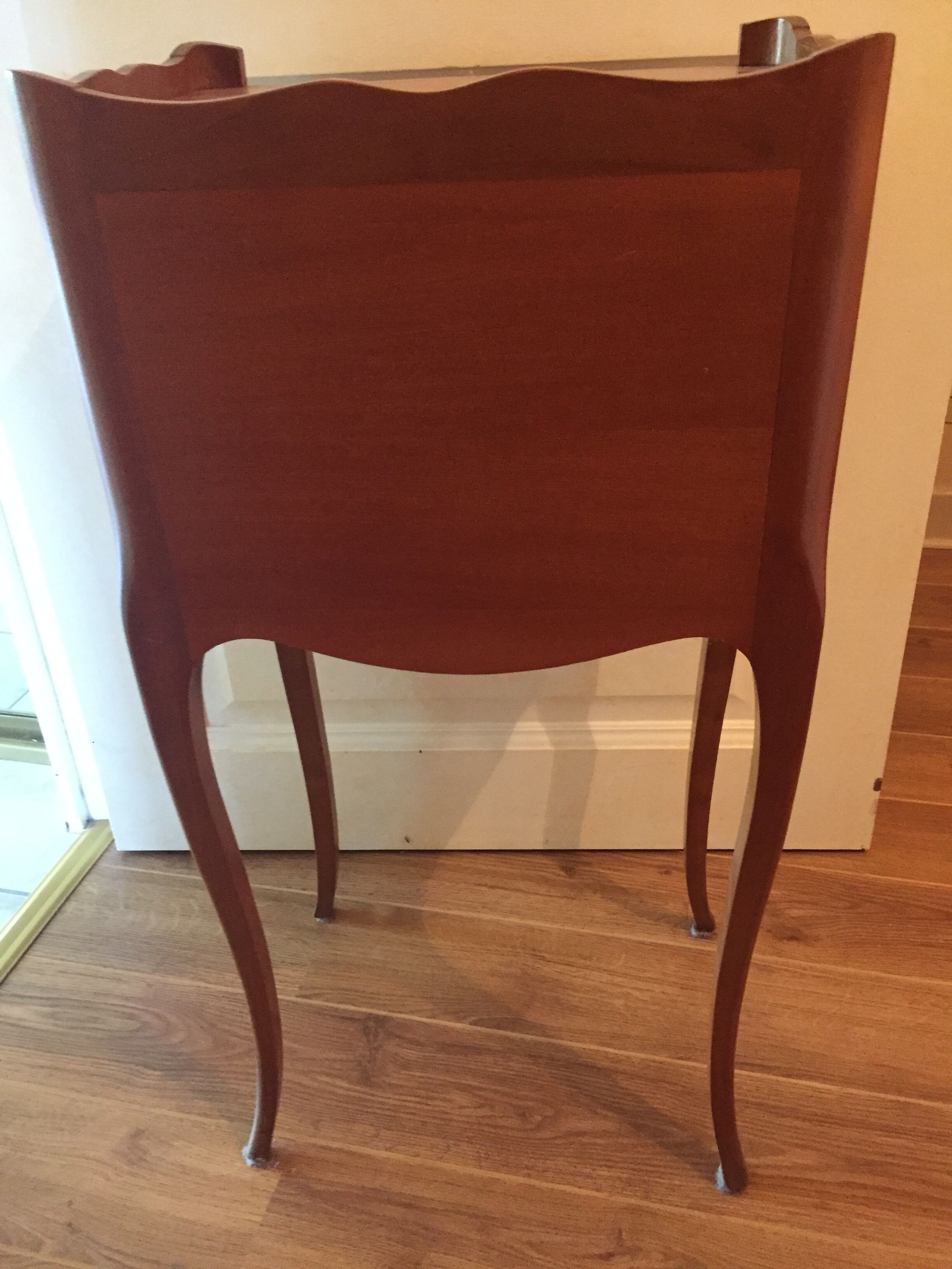 Bedside cherry wood louis XV style