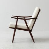 Boucle armchairs, Boomerang model 60s