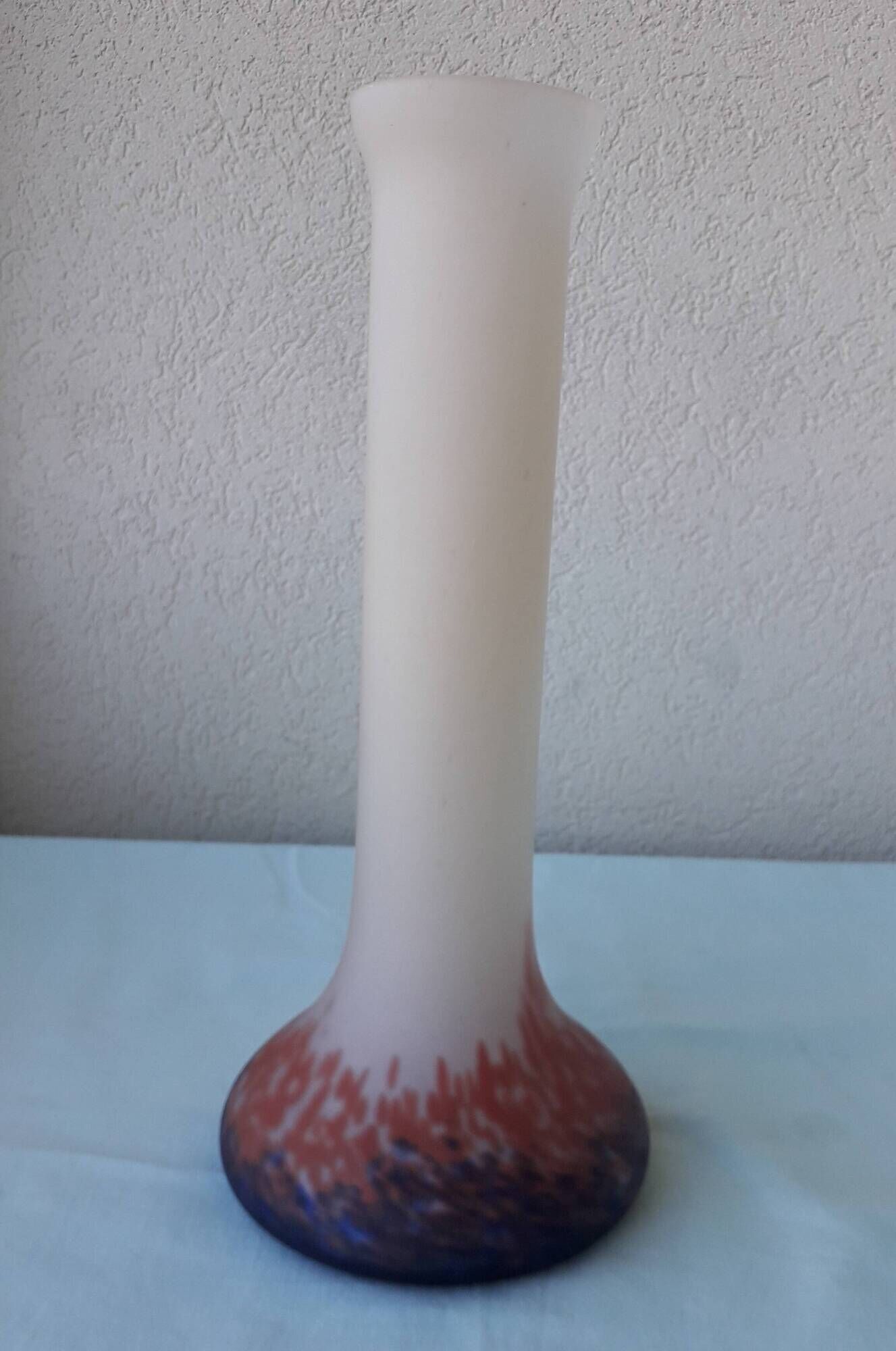 Glass paste vase