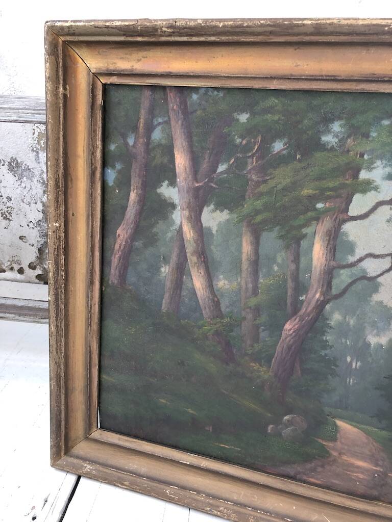 Oil canvas A.colomb 65 x 52 cm