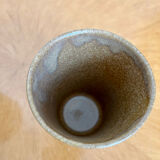 Set of two glasses cups in Digoin stoneware