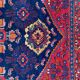 Carpet old Persian Malayer corridor 109x525 cm