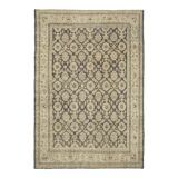 1980s 277 cm x 393 cm beige wool carpet