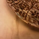 Ceramic dish signed lydia with flower patterns