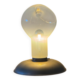 Vintage Italian lamp made of Murano glass.